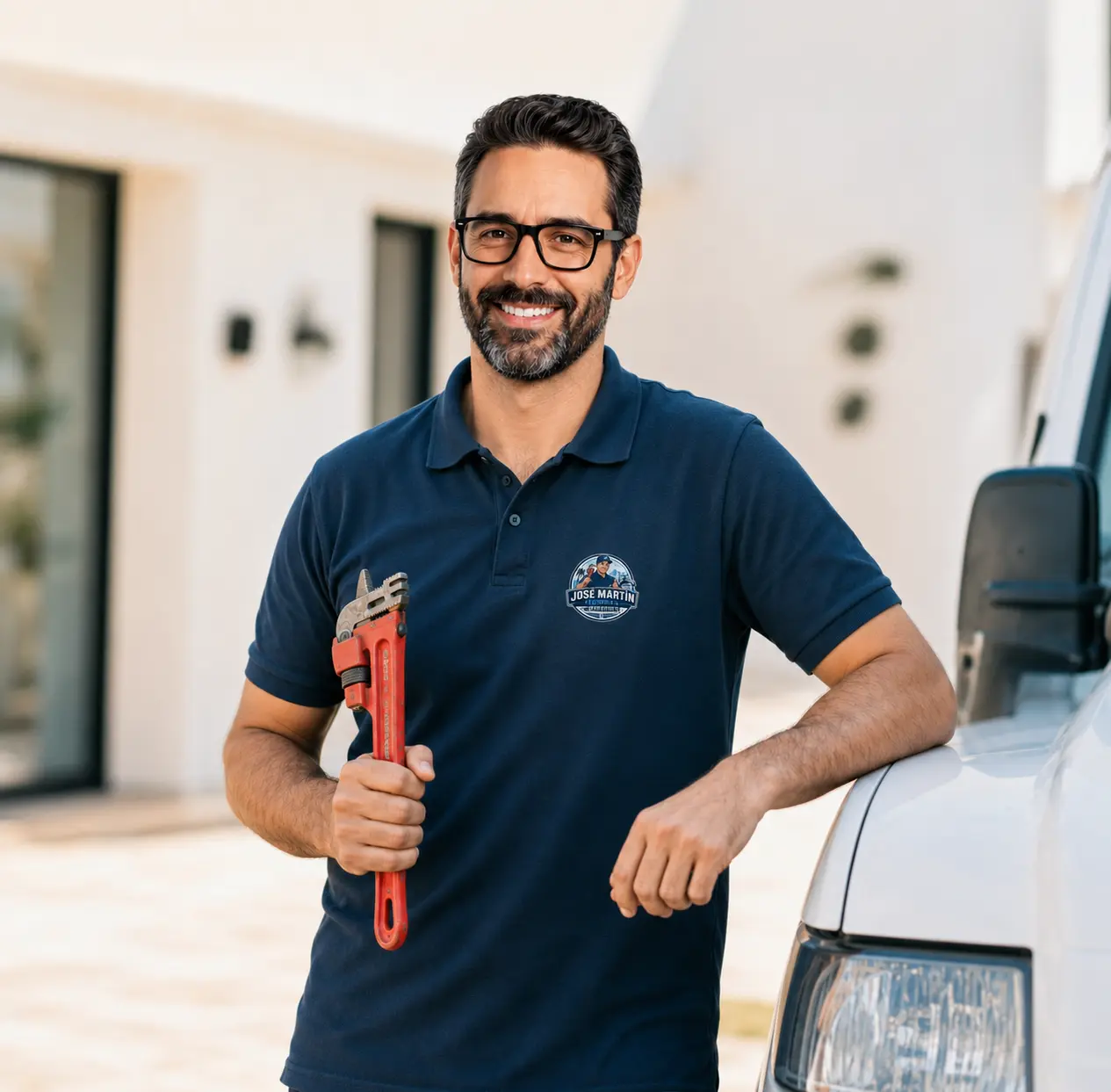 English-speaking plumber José Martín in Fuengirola